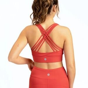Threads 4 Thought Bold Red Sports Bra